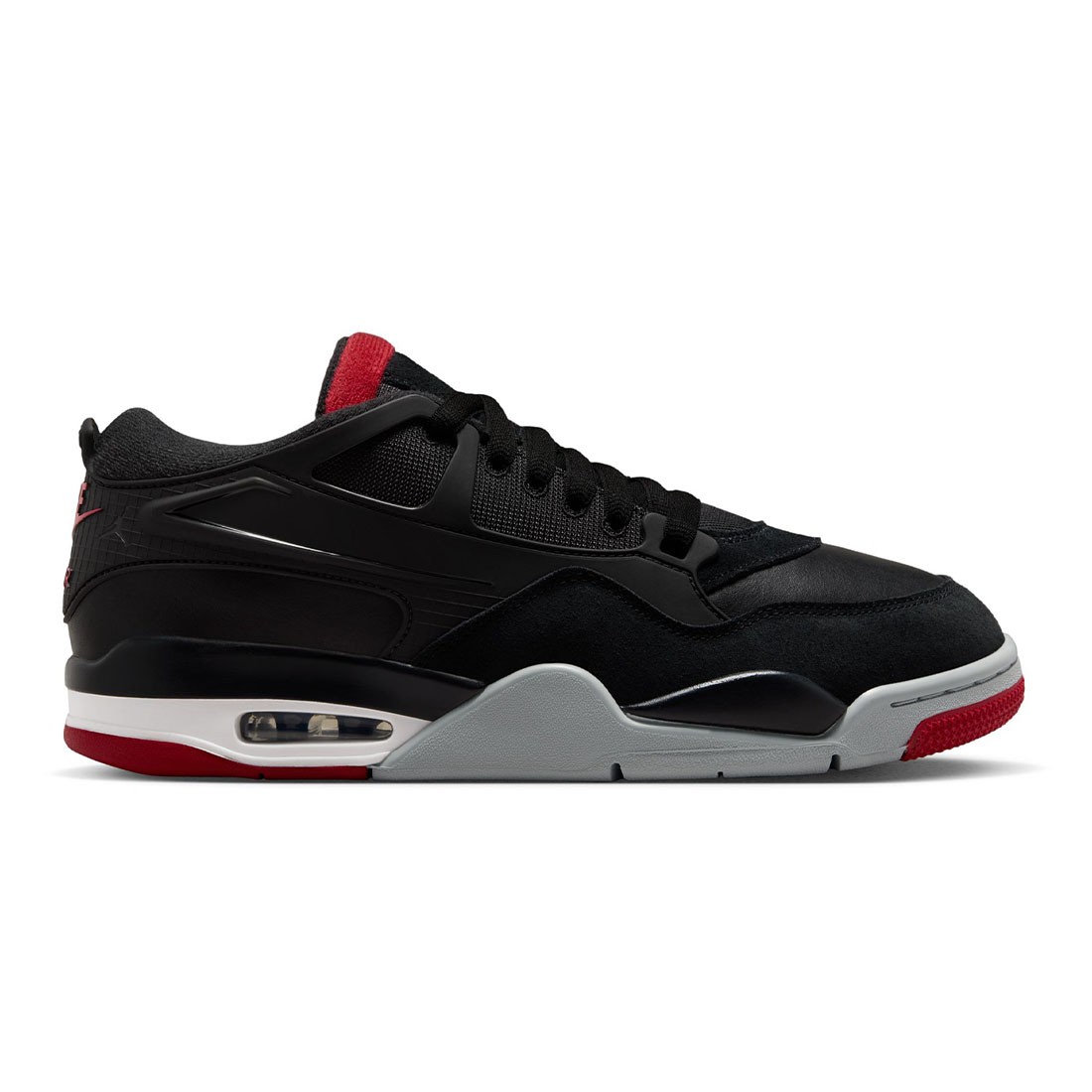 Air Jordan 4 RM Men (black / varsity red-wolf grey-white)