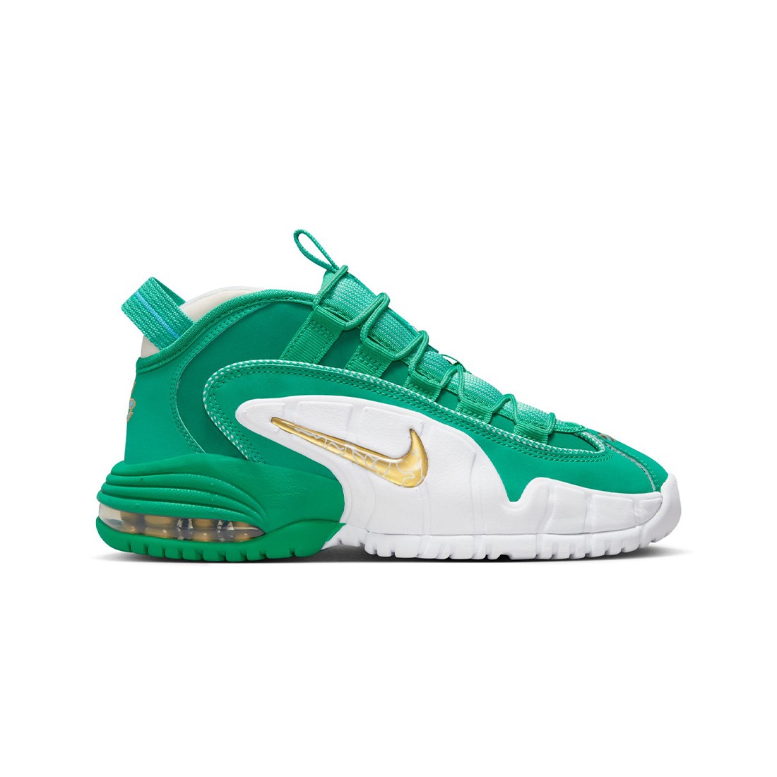 Nike Big Kids Air Max Penny Bg (stadium green / metallic gold-white)