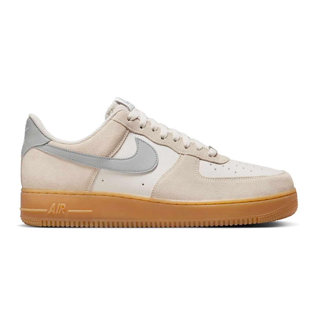 Nike Men Air Force 1 '07 Lv8 (phantom / lt smoke grey-gum yellow)