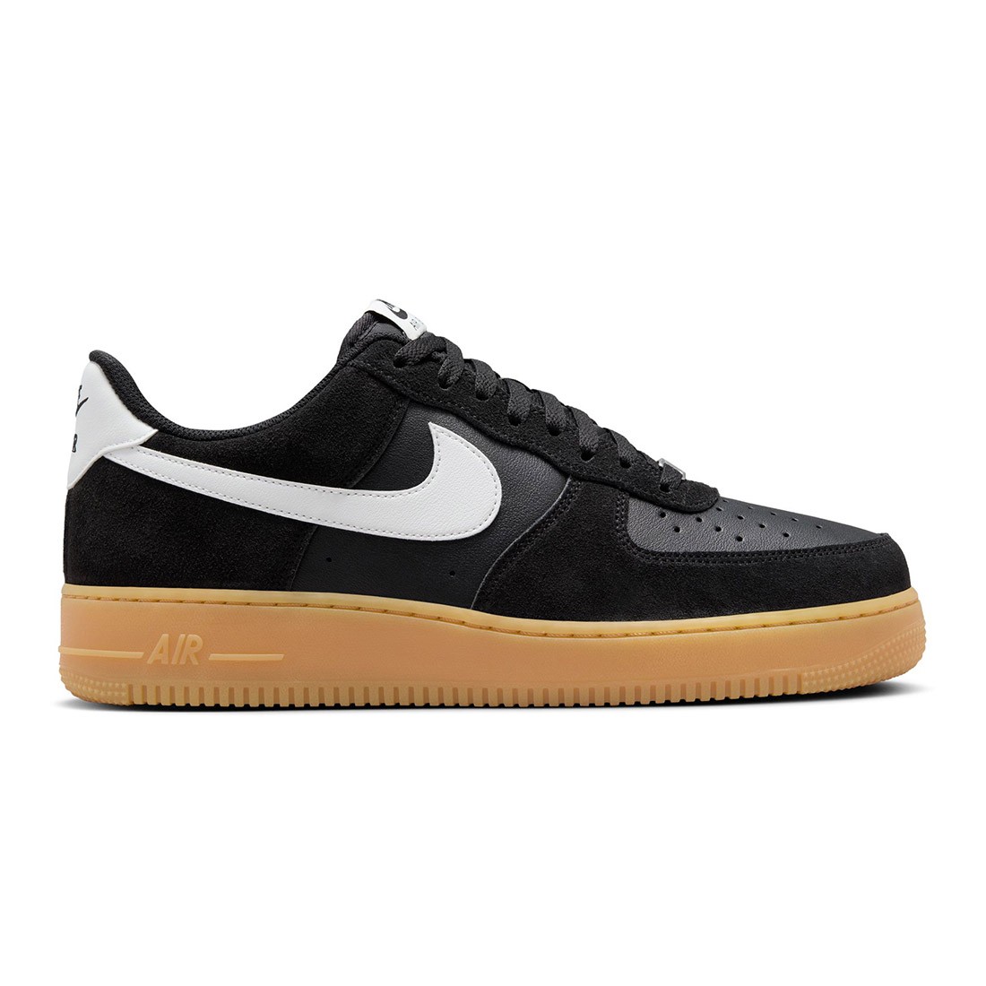 Nike Men Air Force 1 '07 Lv8 (black / summit white-gum light brown)