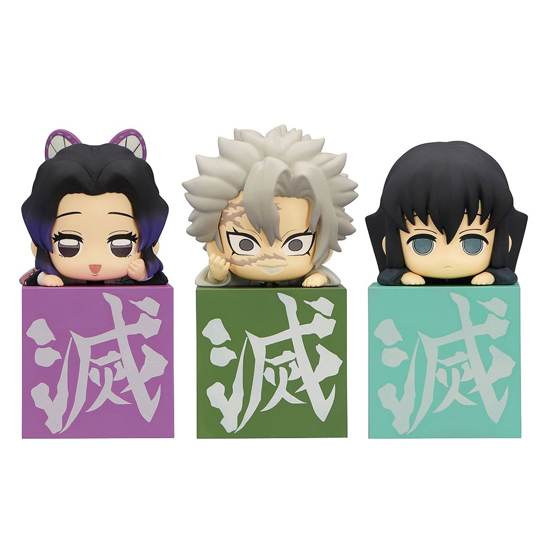 Furyu Demon Slayer Kimetsu no Yaiba Hashira 2 Hikkake Figure Set of 3 Figures (multi)