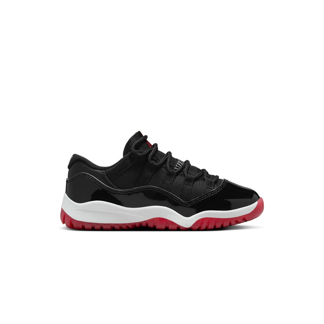 Jordan Little Kids 11 Retro Low (black / varsity red-white)