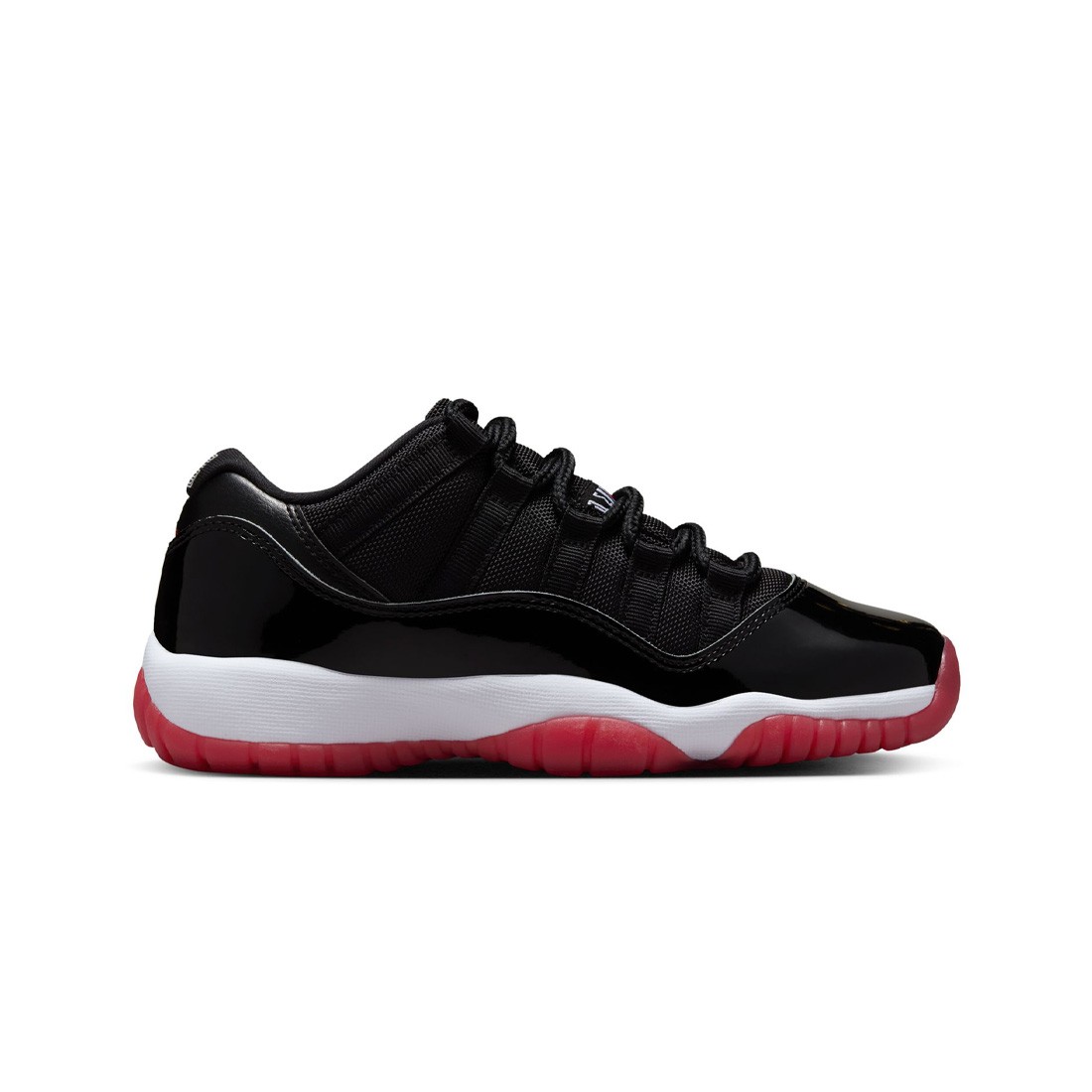 Air Jordan 11 Retro Low Big Kids (black / varsity red-white)