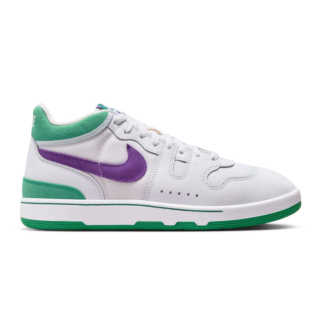 Nike Men Attack (white / hyper grape-court green)