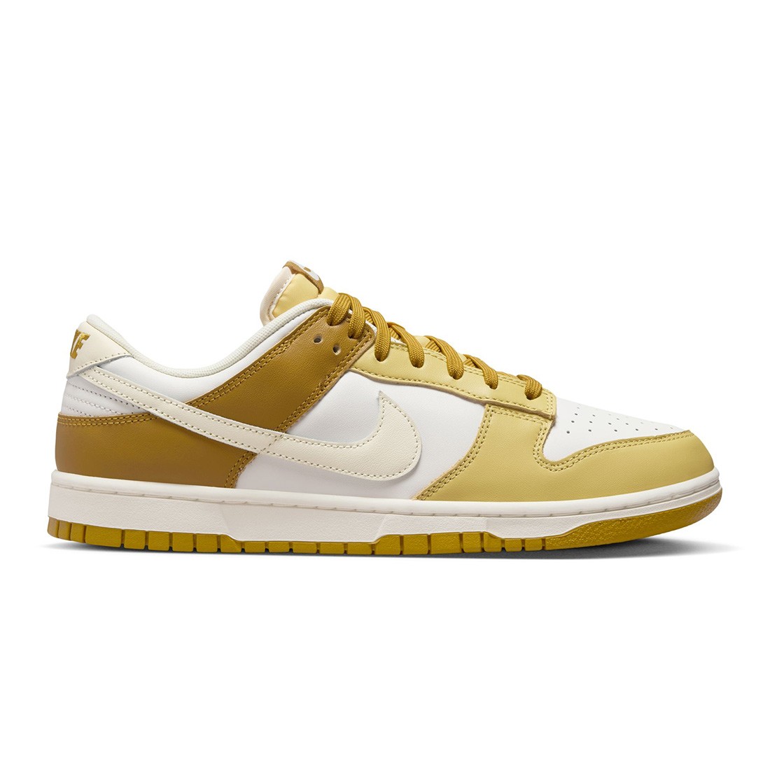 Nike Men Dunk Low Retro (bronzine / coconut milk-saturn gold-sail)