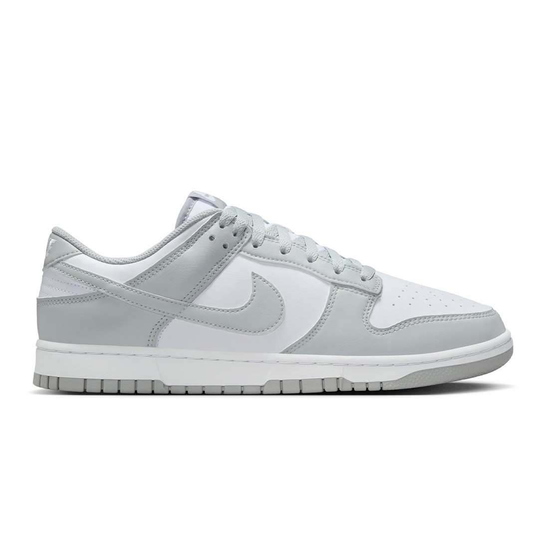 Nike Men Dunk Low Retro (white / lt smoke grey-white)