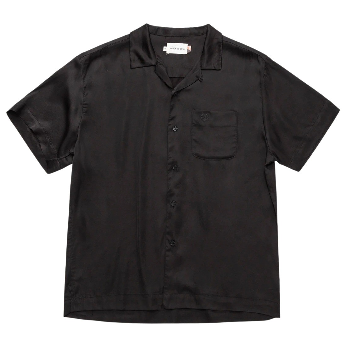 Honor The Gift Men Century Camp Button Shirt black