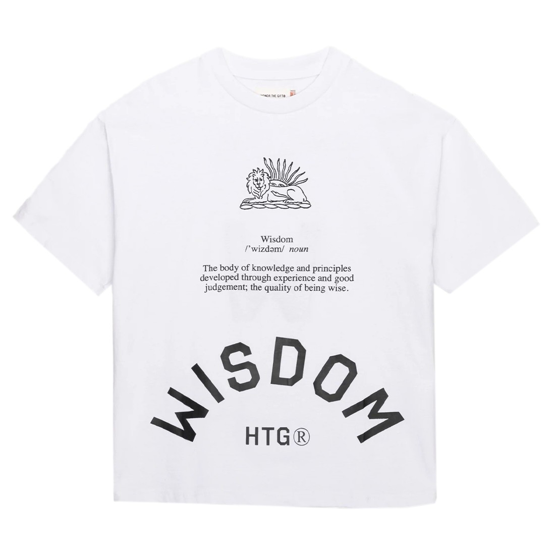 Honor The Gift Men Wisdom Tee (white)