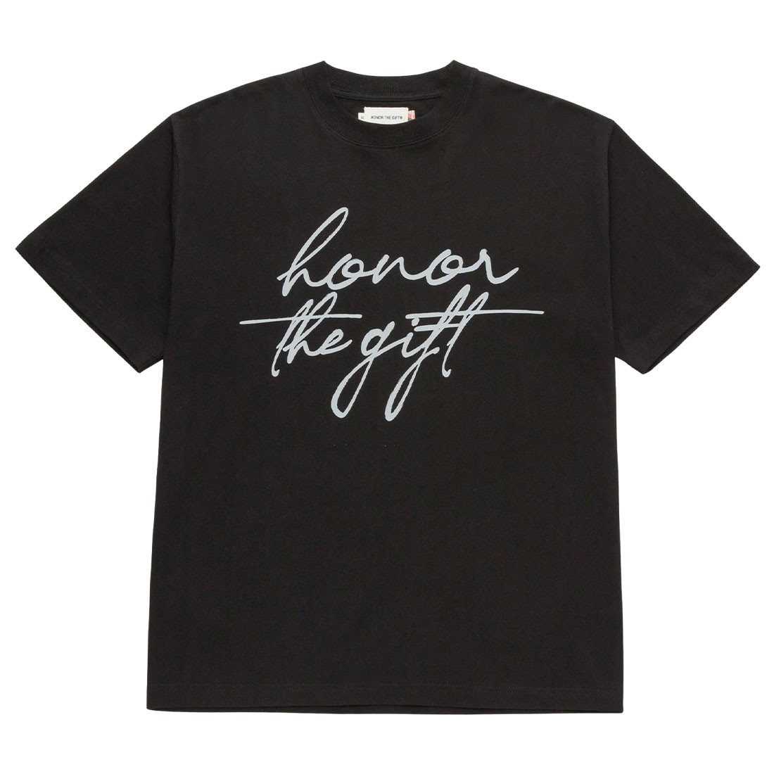 Honor The Gift Men Htg Script Tee (black)