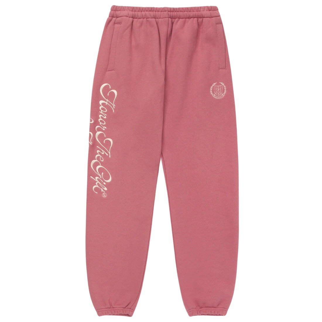 Honor The Gift Womens Fleece Sweatpants (purple / mauve)