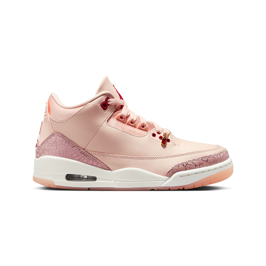 AIR JORDAN 3 RETRO VDAY Women (washed coral / gym red-sail)