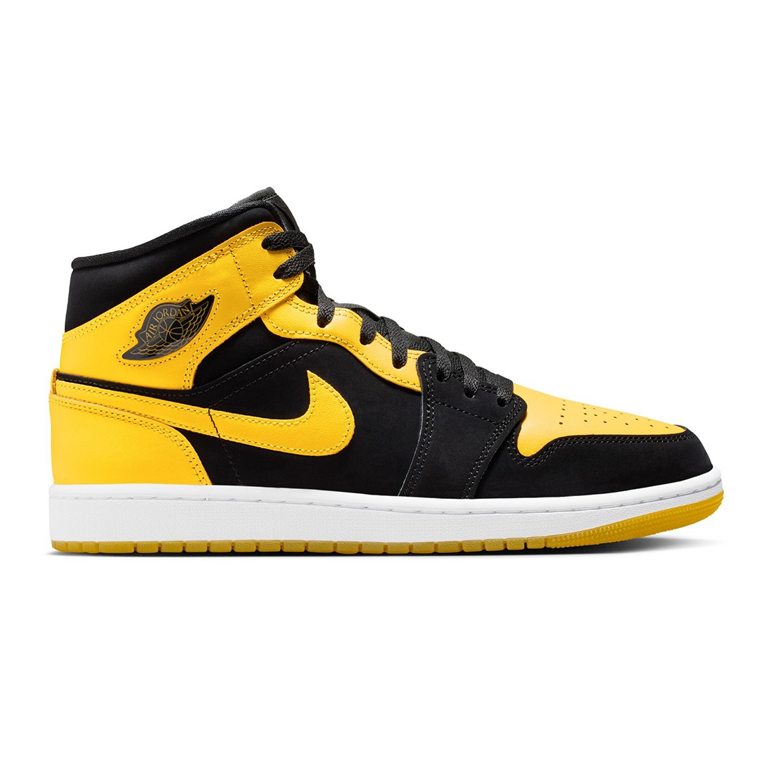 Air Jordan 1 Mid SE Men (black / varsity maize-white)