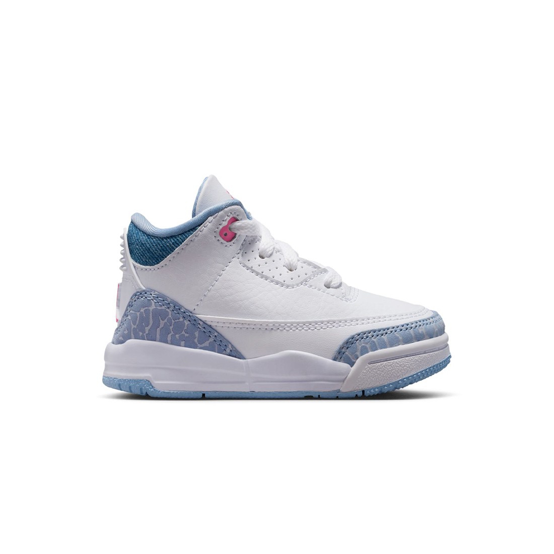 Jordan Toddlers 3 RETRO (TD) (white / pink glow-cobalt bliss)
