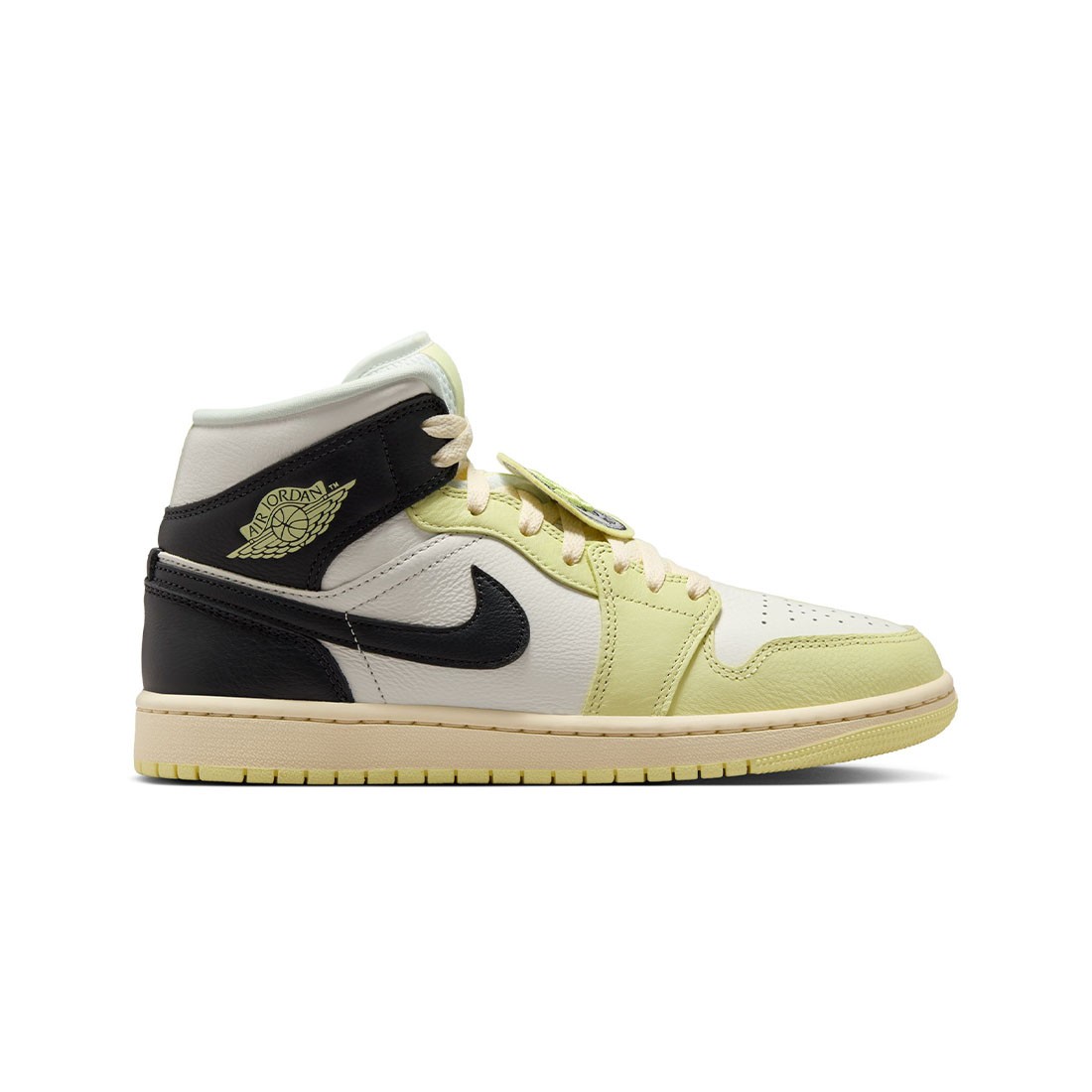 AIR JORDAN 1 MID SE Women (sail / luminous green-anthracite)