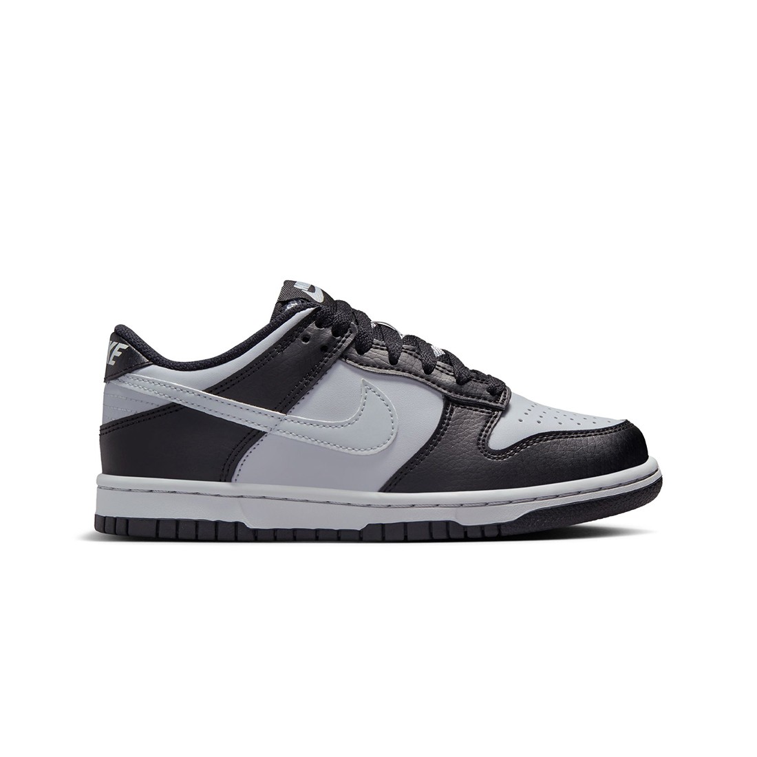 Nike Big Kids Dunk Low Gs (black / wolf grey)