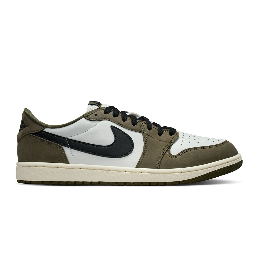 Air Jordan 1 Retro Low Men (medium olive / black-summit white-sail)
