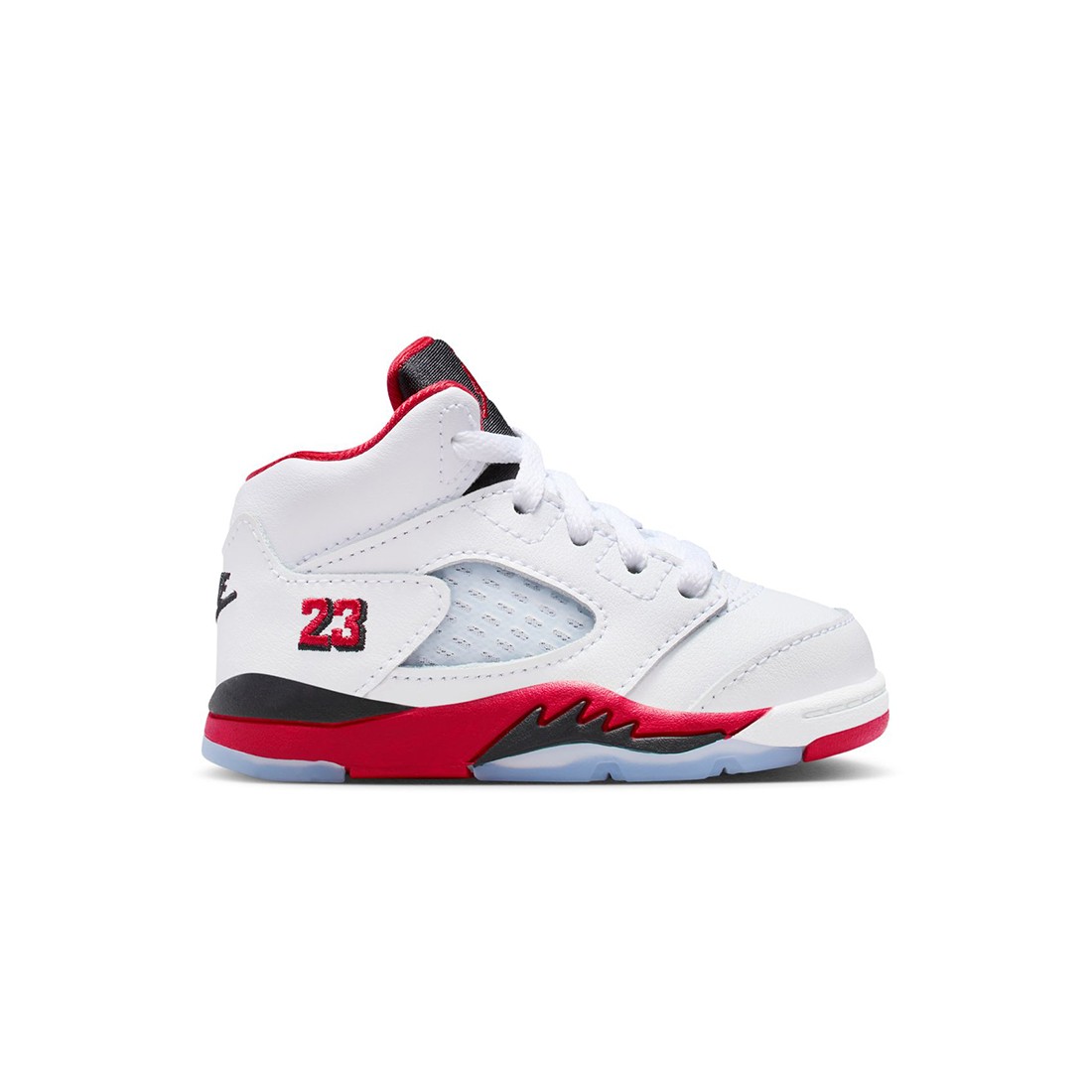 Jordan Toddlers 5 RETRO OG (TD) (white / fire red-black)