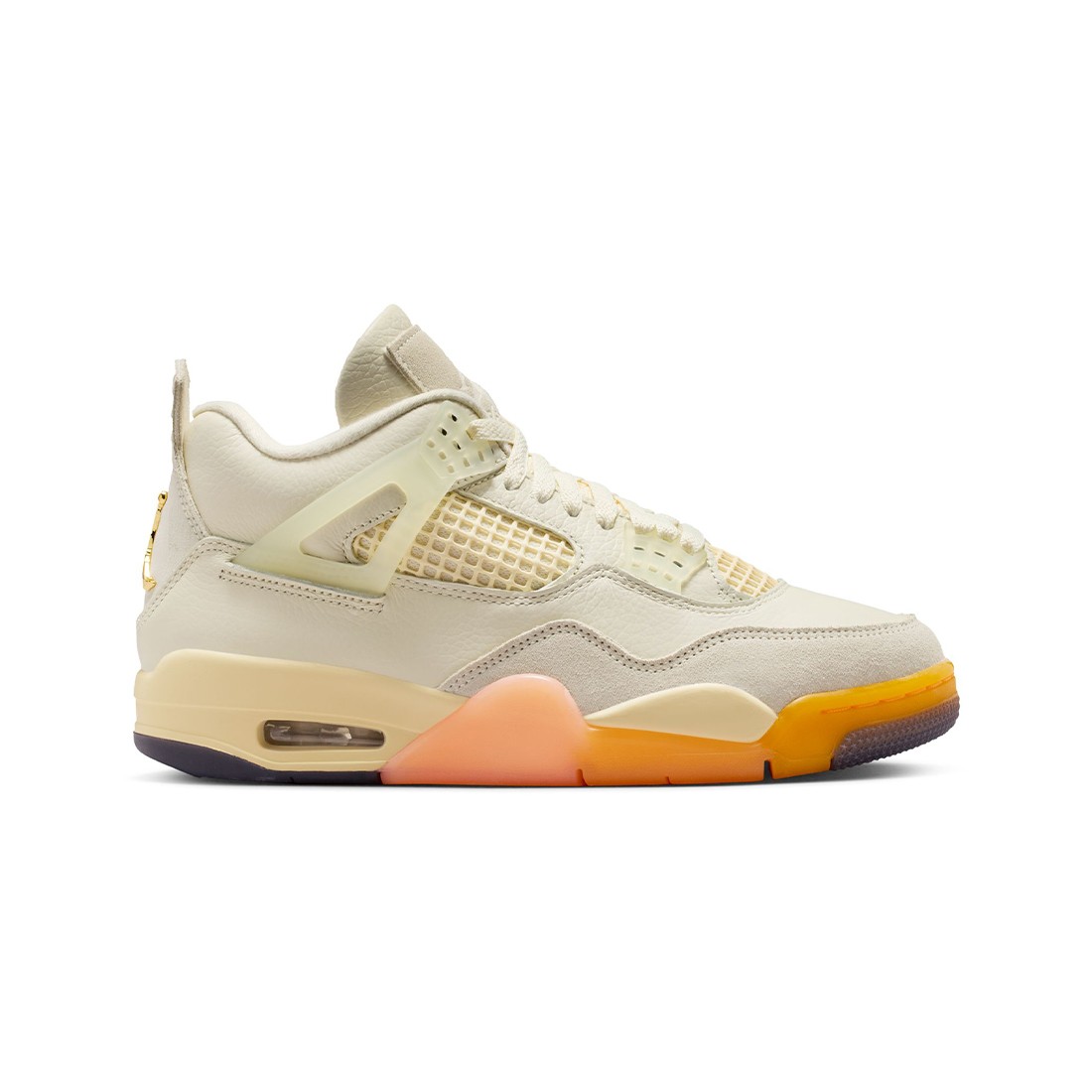 Air Jordan 4 Retro Women (coconut milk / muslin-bright mango)