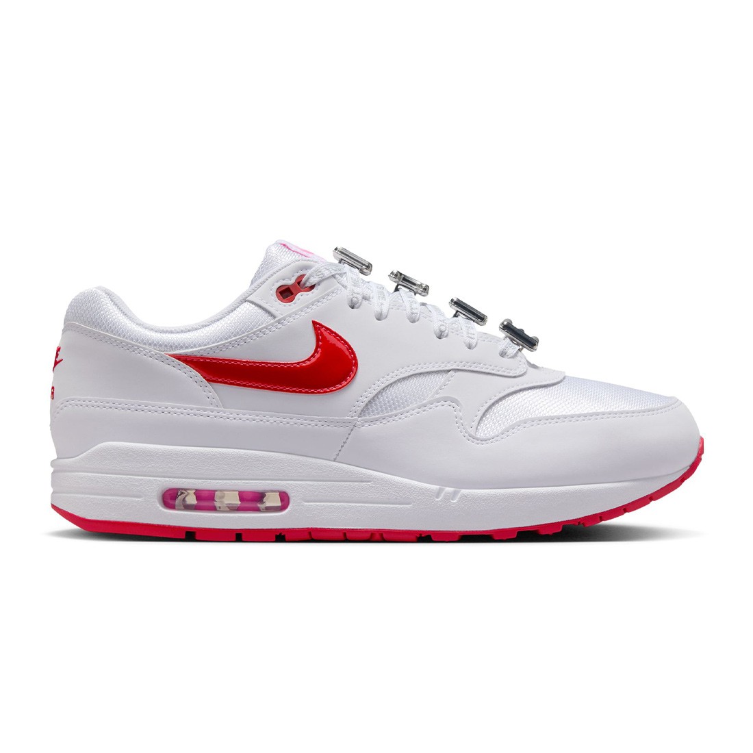 Nike Men Air Max 1 Prm (white / university red-playful pink)