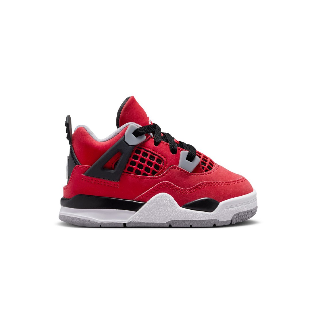 Jordan Toddlers 4 RETRO (TD) (fire red / white-black-cement grey)
