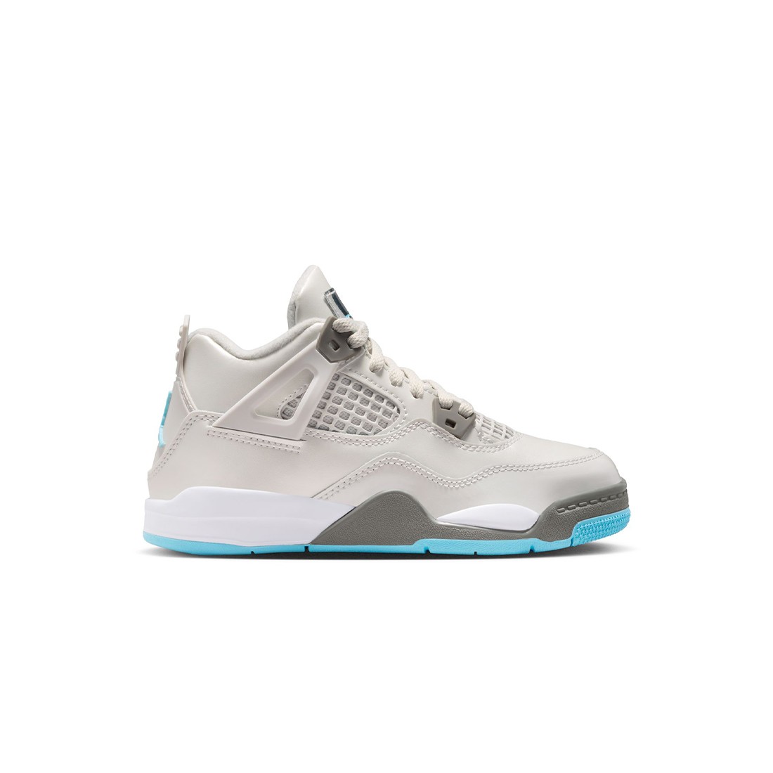 Jordan Little Kids 4 Retro (photon dust / blue chill-flat pewter-white)