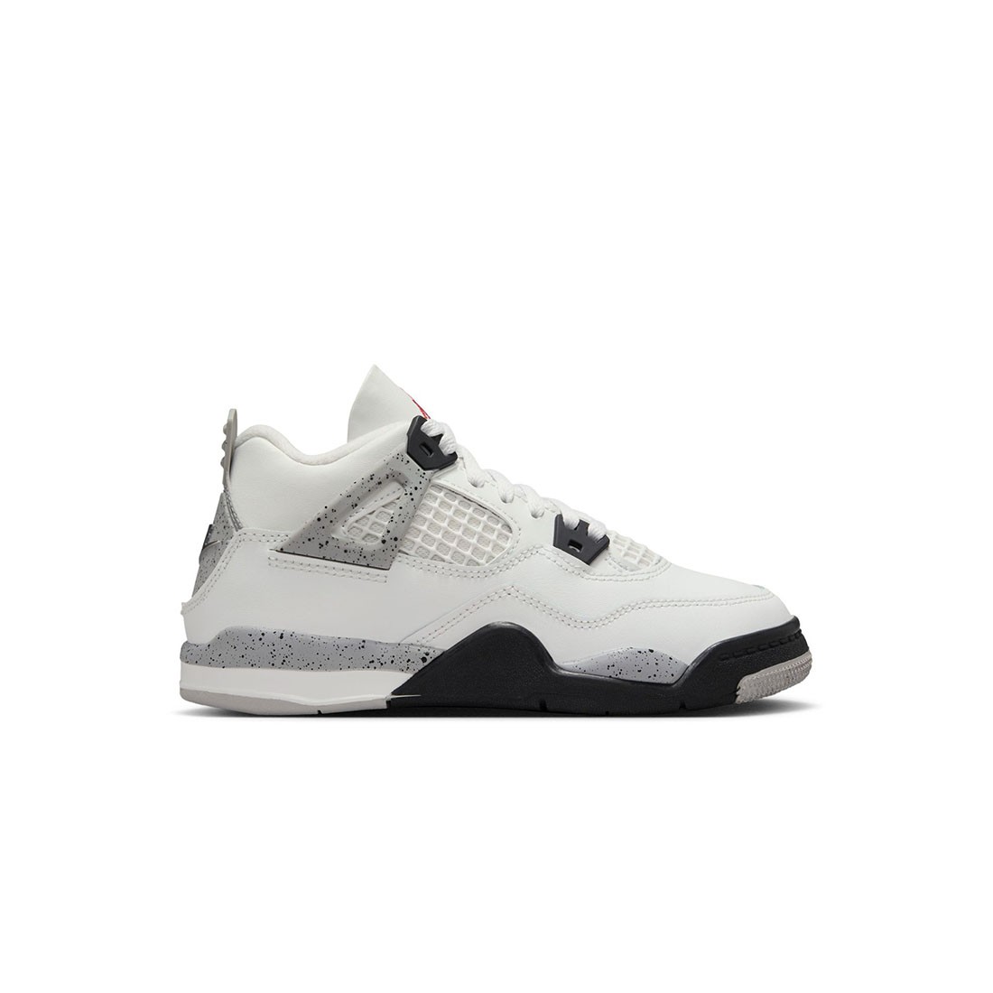 Jordan Little Kids 4 RETRO OG (PS) (summit white / fire red-cement grey-black)