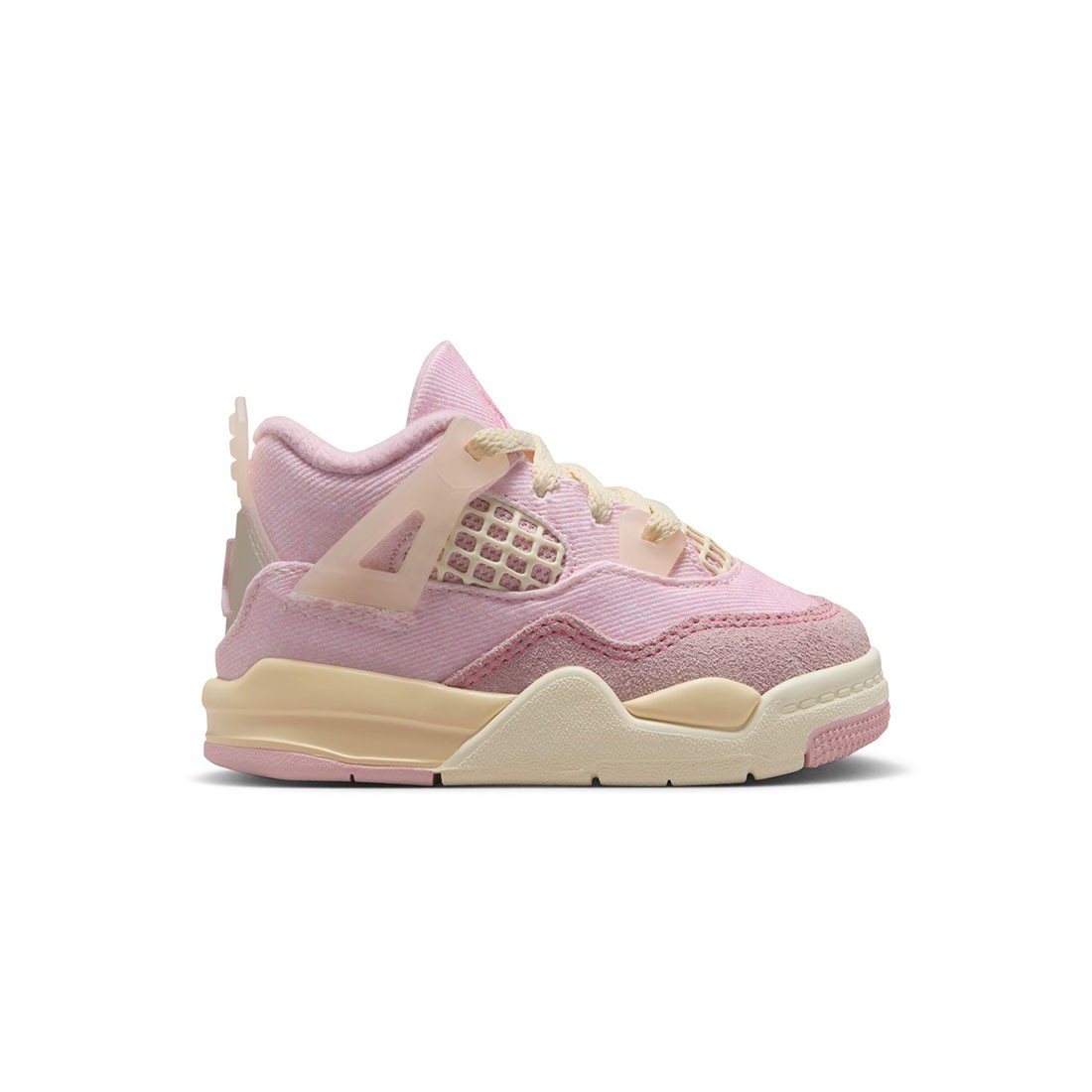 Jordan Toddlers 4 Retro Worn Blue (pearl pink / iced carmine-coconut milk)