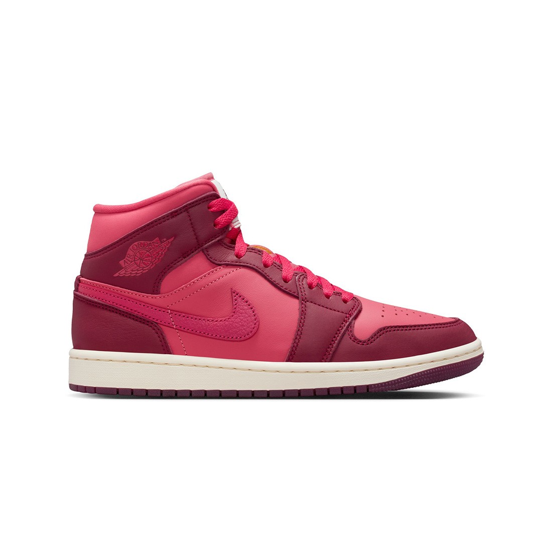 AIR JORDAN 1 MID SE Women (team red / sierra red-pueblo red)