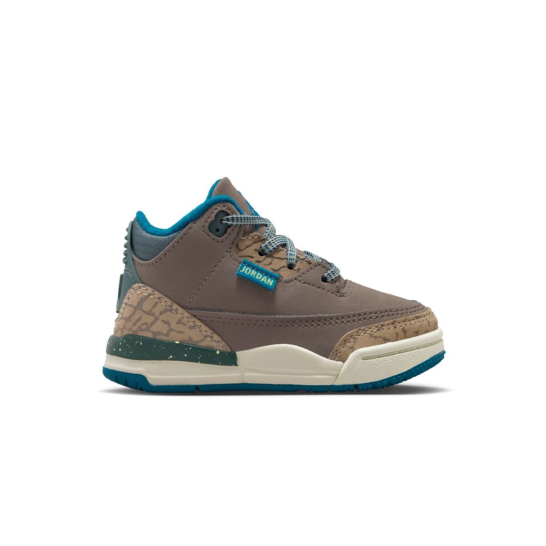 Jordan Toddlers 3 RETRO (TD) (olive grey / green abyss-khaki-sea glass)