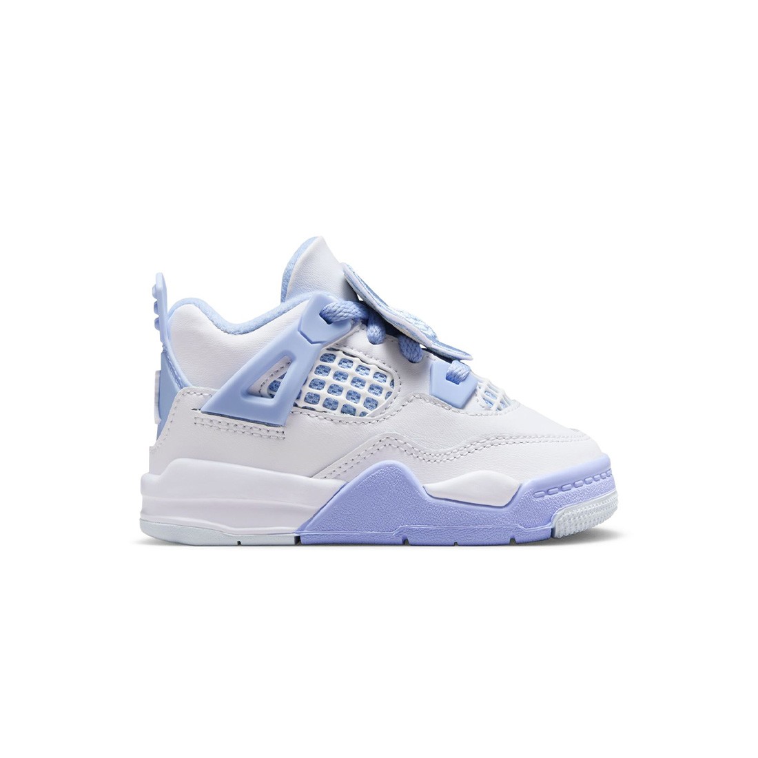 Jordan Toddlers 4 RETRO (TD) (white / aluminum-blue tint-oil green)