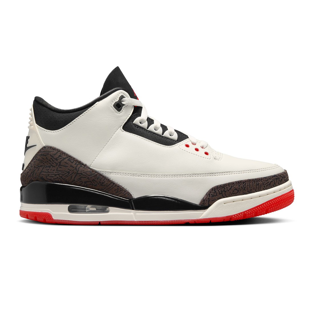 Air Jordan 3 Retro Men (sail / black-university red-pale ivory)