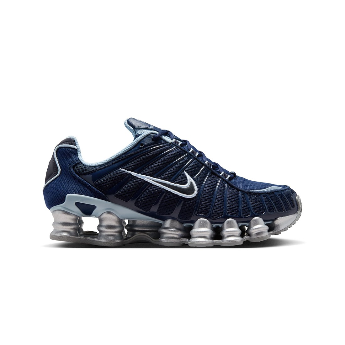Nike Women W Nike Shox Tl (obsidian / mtlc platinum-lt armory blue)
