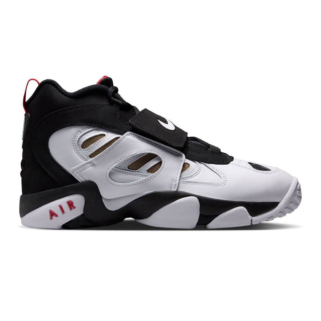 Nike Men Air Diamond Turf Ii (black / white-fire red-metallic gold)