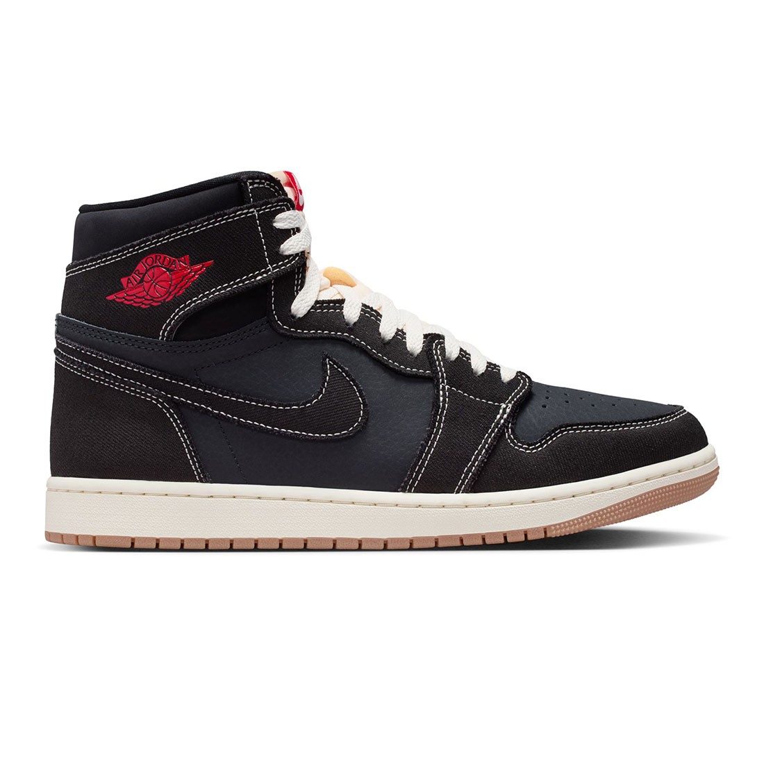 Air Jordan 1 Retro High Men (black / university red-sail-gum med brown)