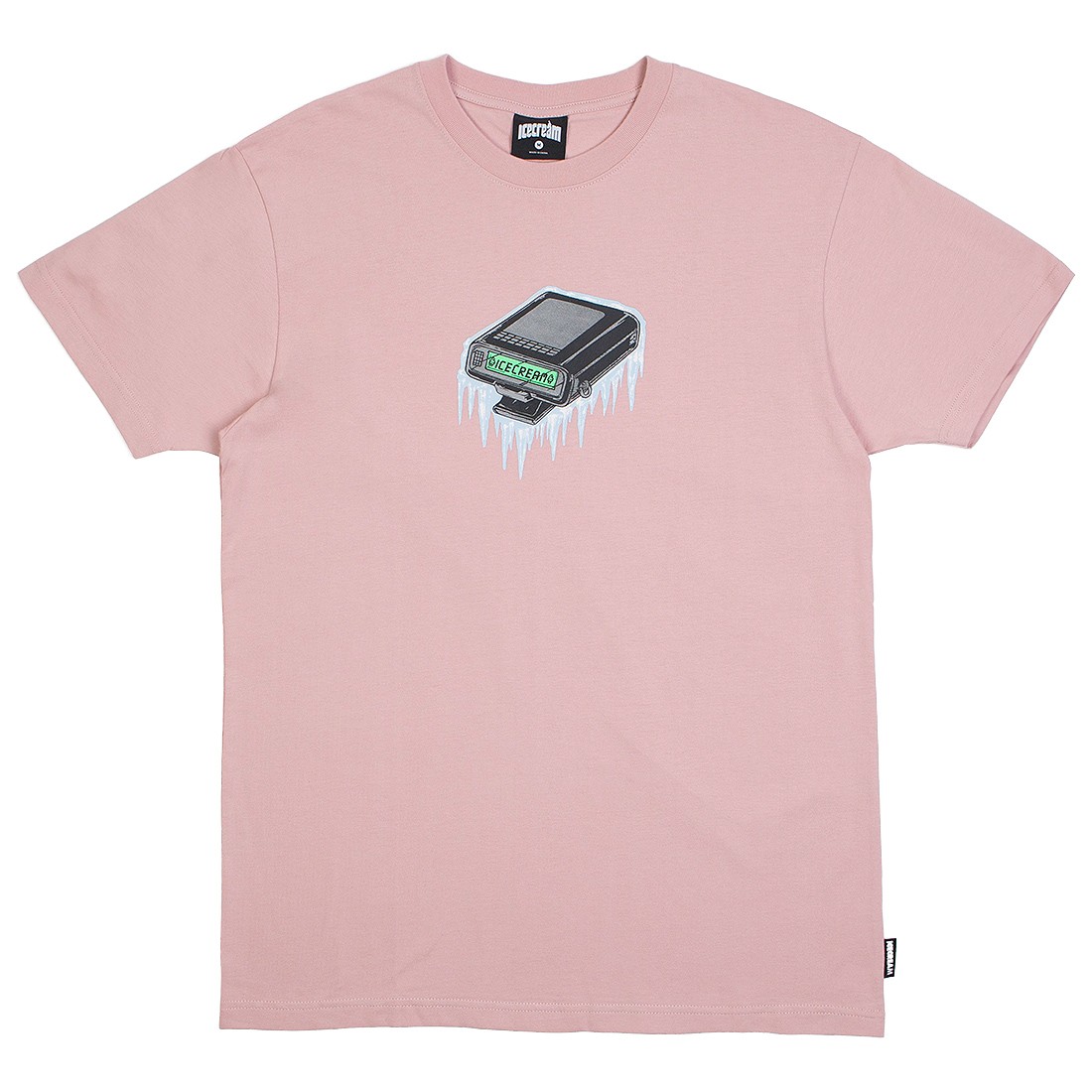 Ice Cream Men Pager Tee (pink / mauve)