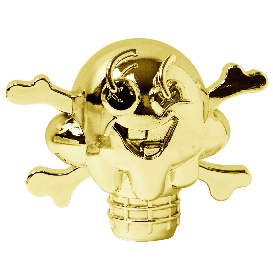 Ice Cream Cones and Bones Figure (gold)