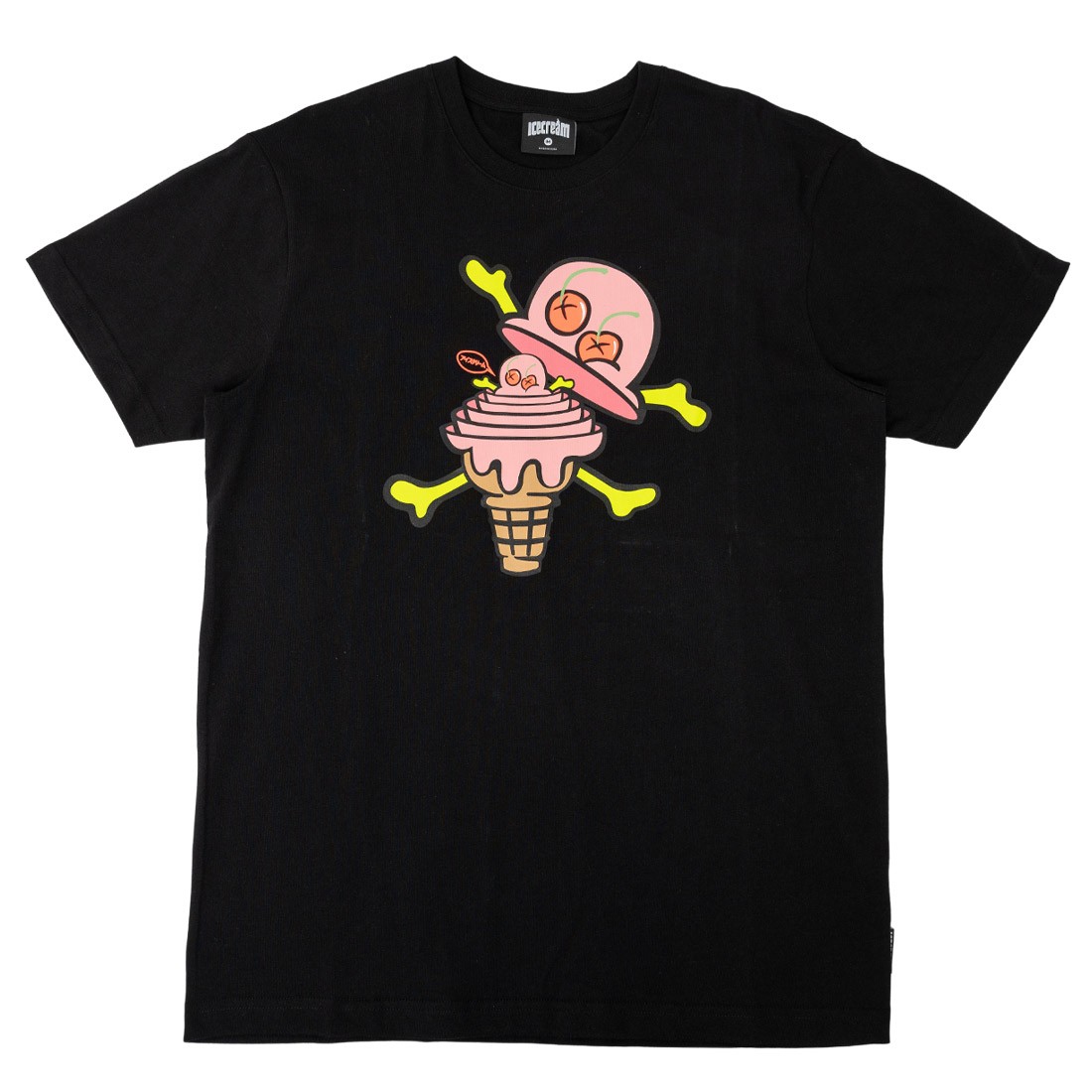 Ice Cream Men Nesting Tee (black)