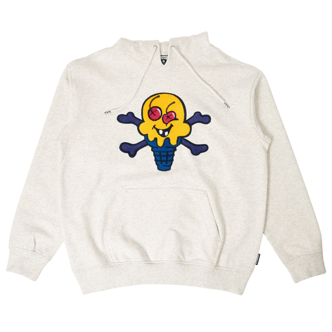 Ice Cream Men Avery Hoody white light heather gray