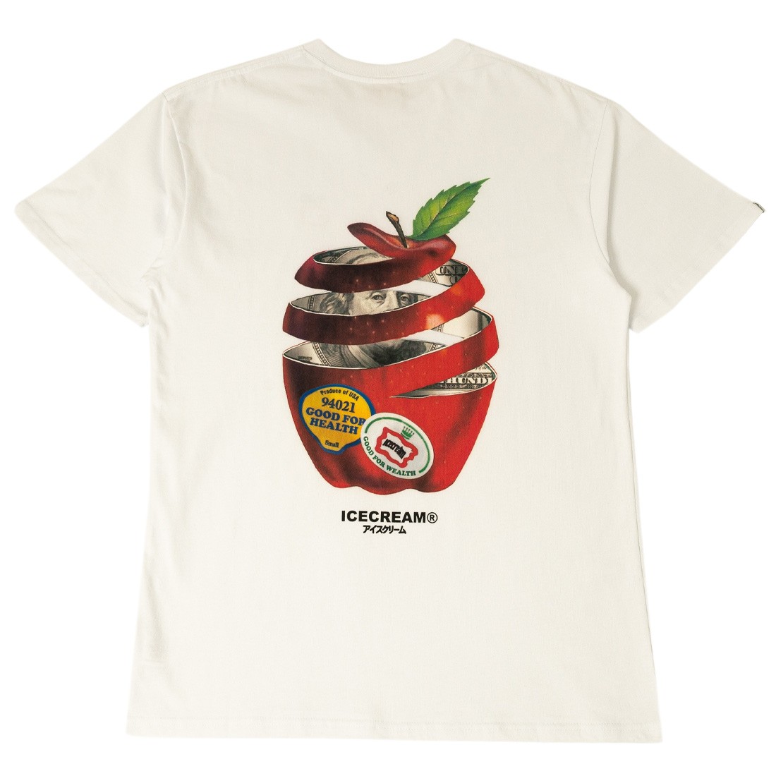 Ice Cream Men Big Apple Tee (white)