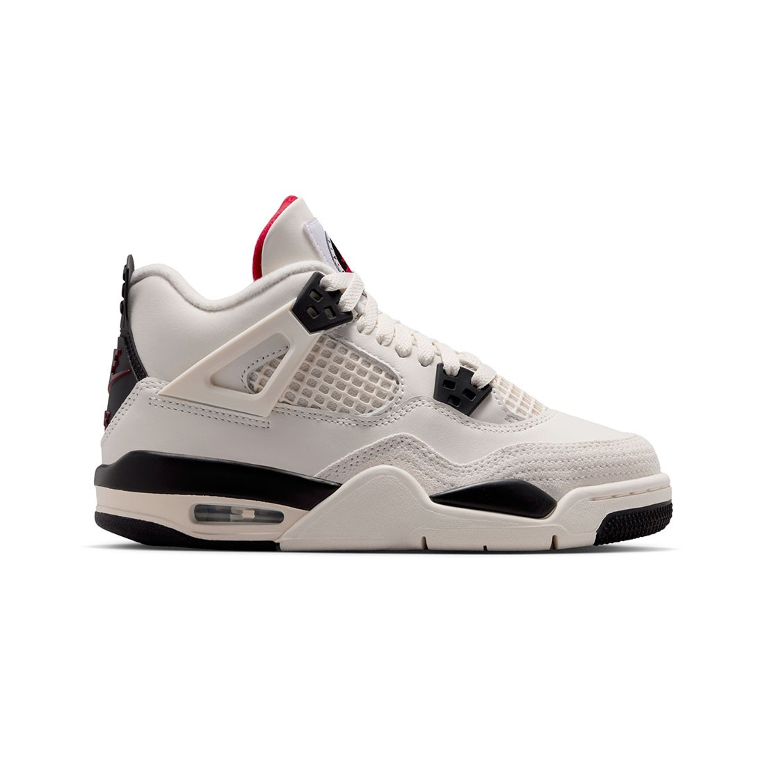 AIR JORDAN 4 RETRO OG FC Big Kids (GS) (sail / black-university red)