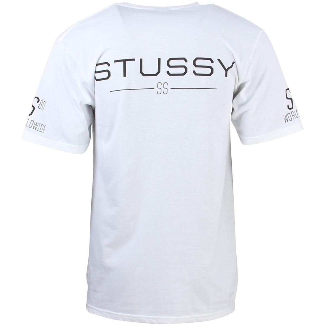 Stussy Men S80 Worldwide Tee (white)