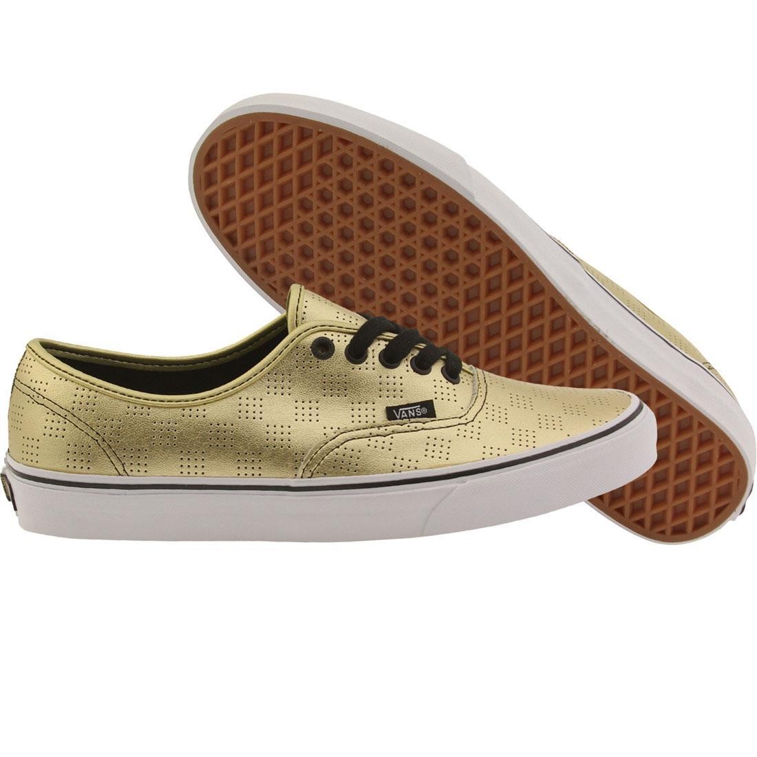 Vans Men Authentic - 50th Anniversary Gold (gold / checker)