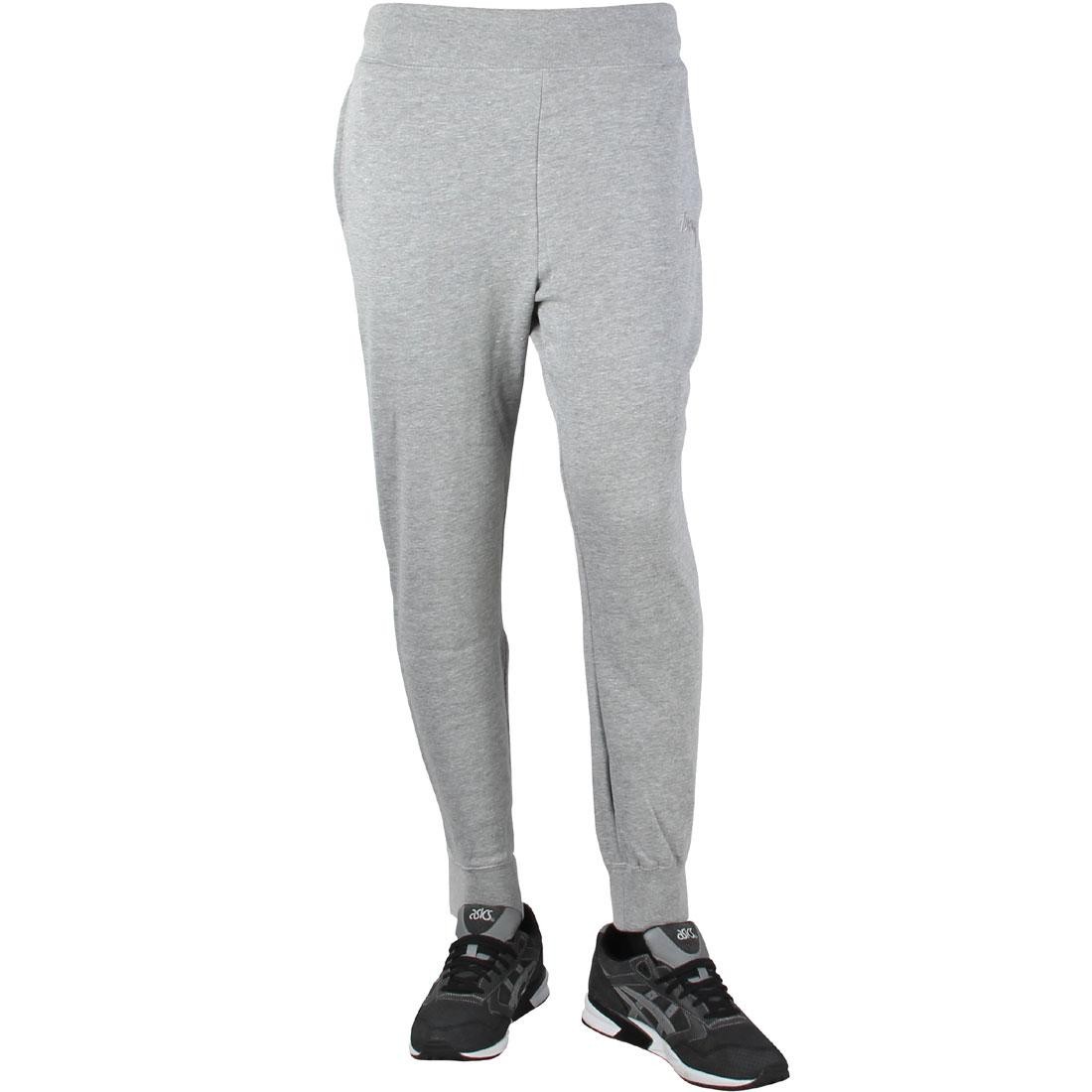 Stussy Men Tonal Stock Fleece pants pattern (gray / heather)