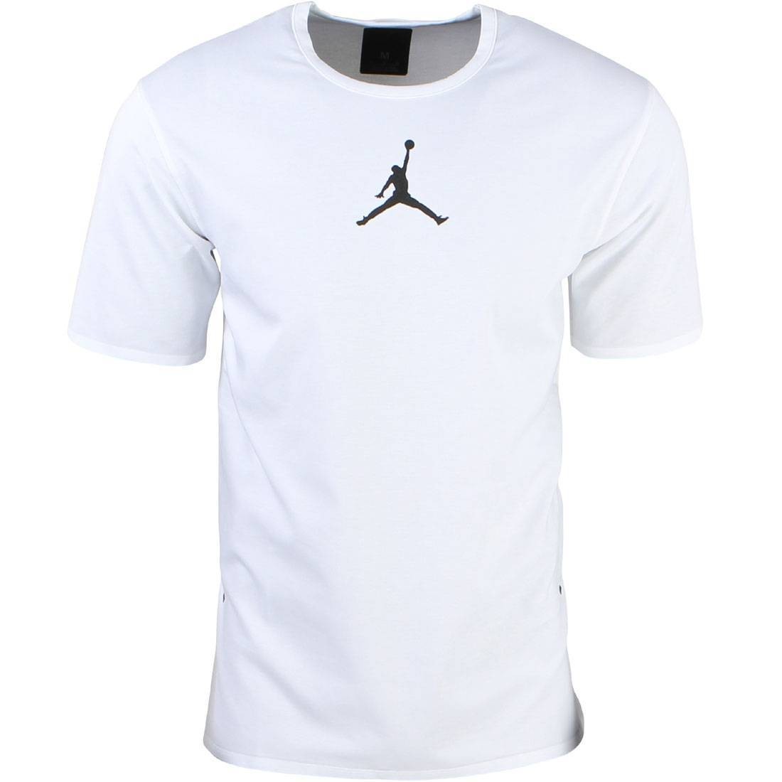jordan men jordan 23 tech tee white black