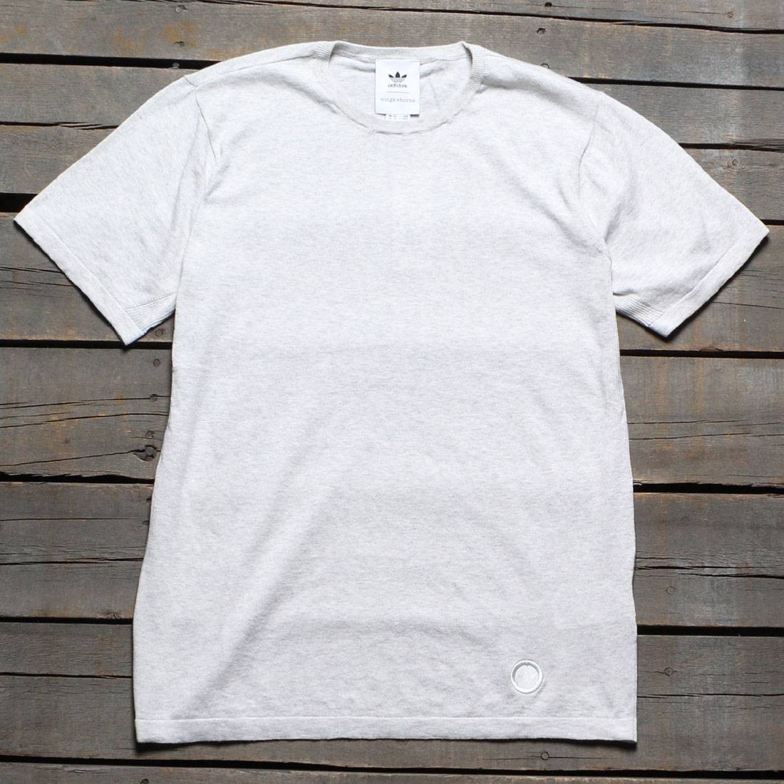 Adidas Consortium x Wings And Horns Men Knit Tee white off white