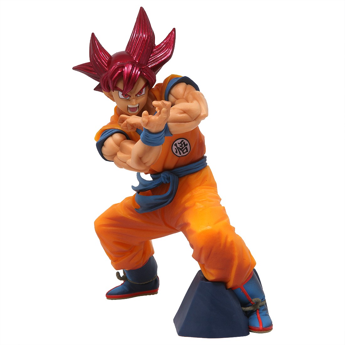 Banpresto Dragon Ball Super Blood Of Saiyans Special Ver. 6 Super Saiyan  God Goku Figure Orange