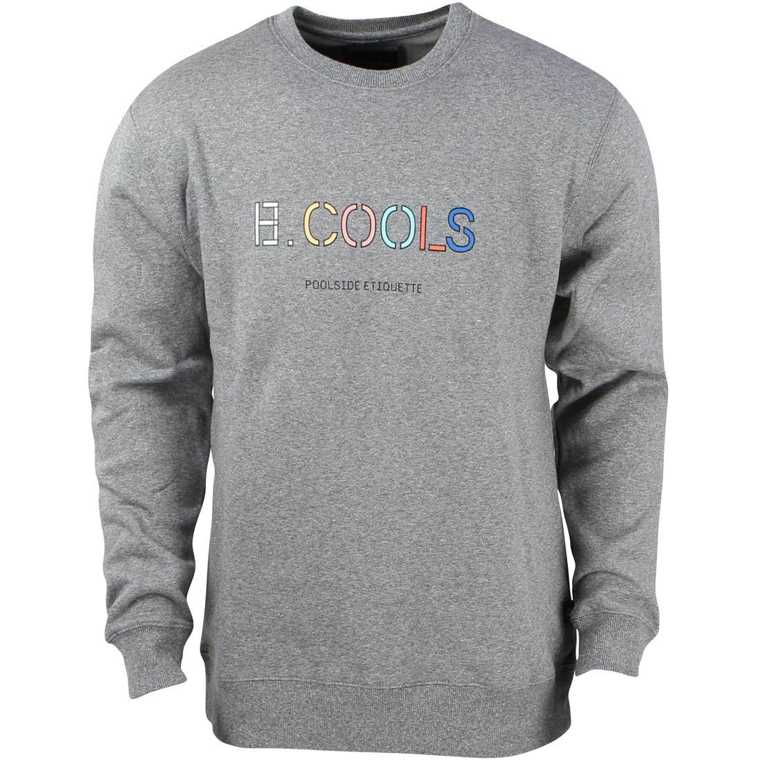 Barney Cools Men 90s Cools Crew Sweater gray melange
