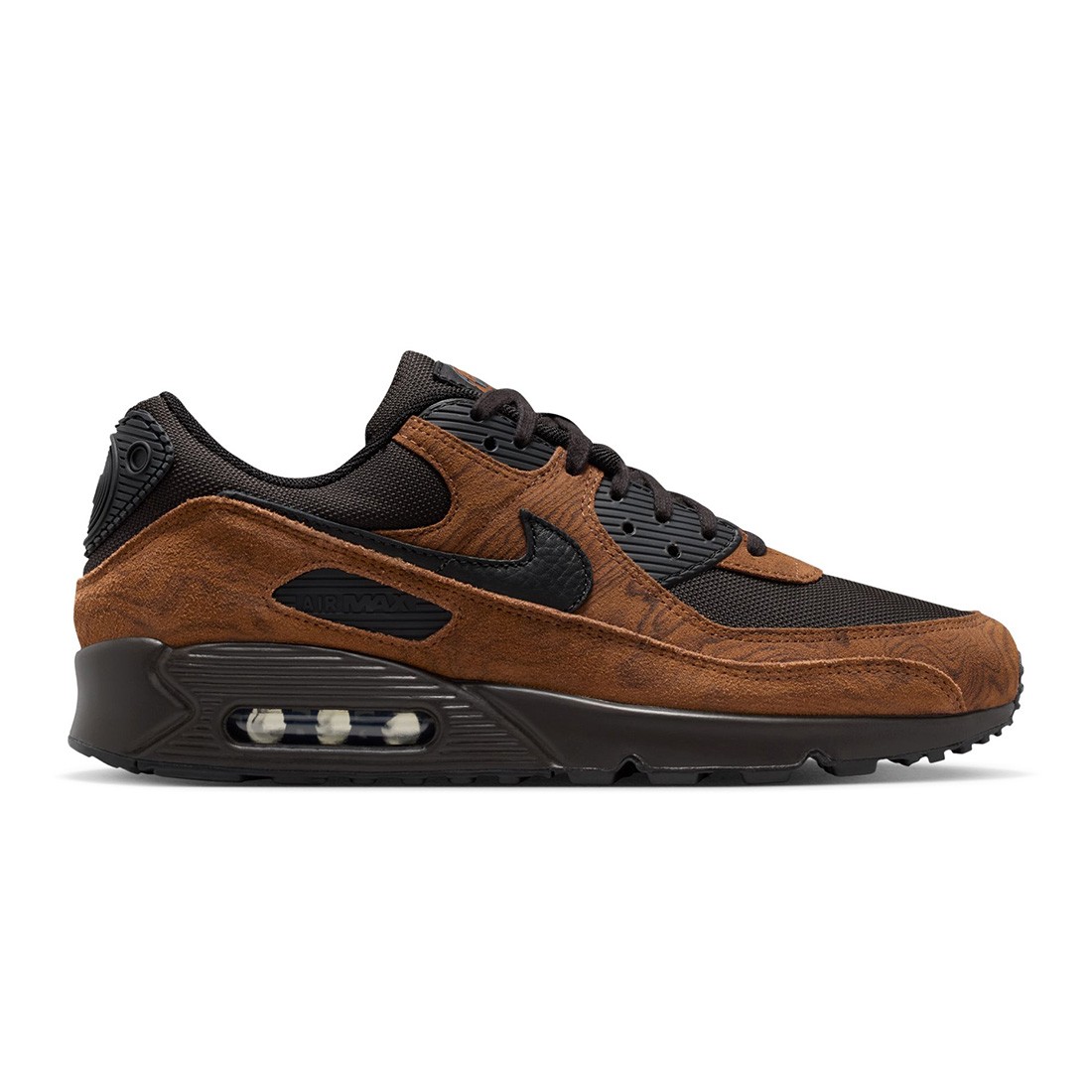 Nike Men Air Max 90 Premium (lt british tan / black-velvet brown)