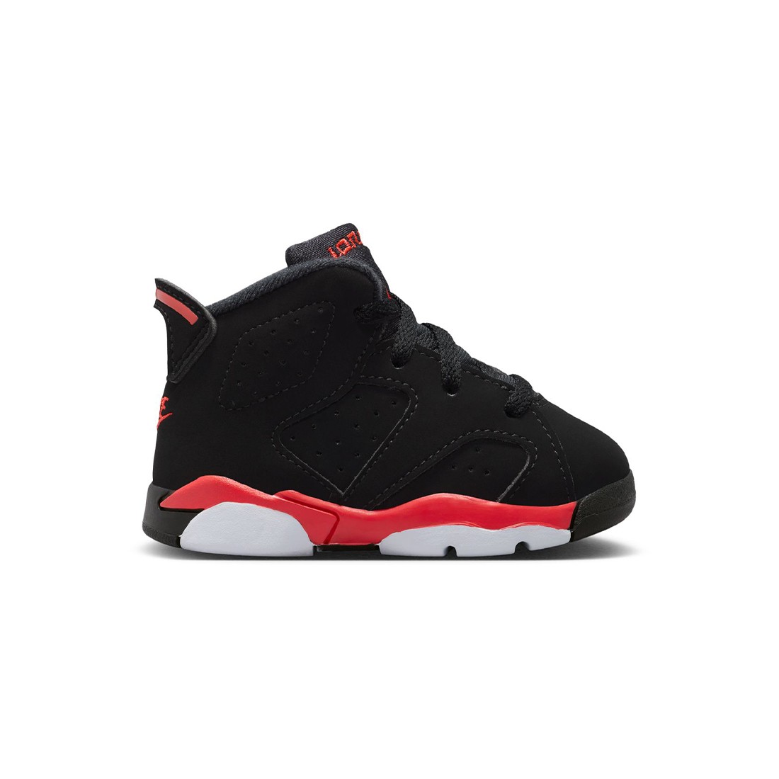 Jordan Toddlers 6 Retro Infrared (black / lt crimson)