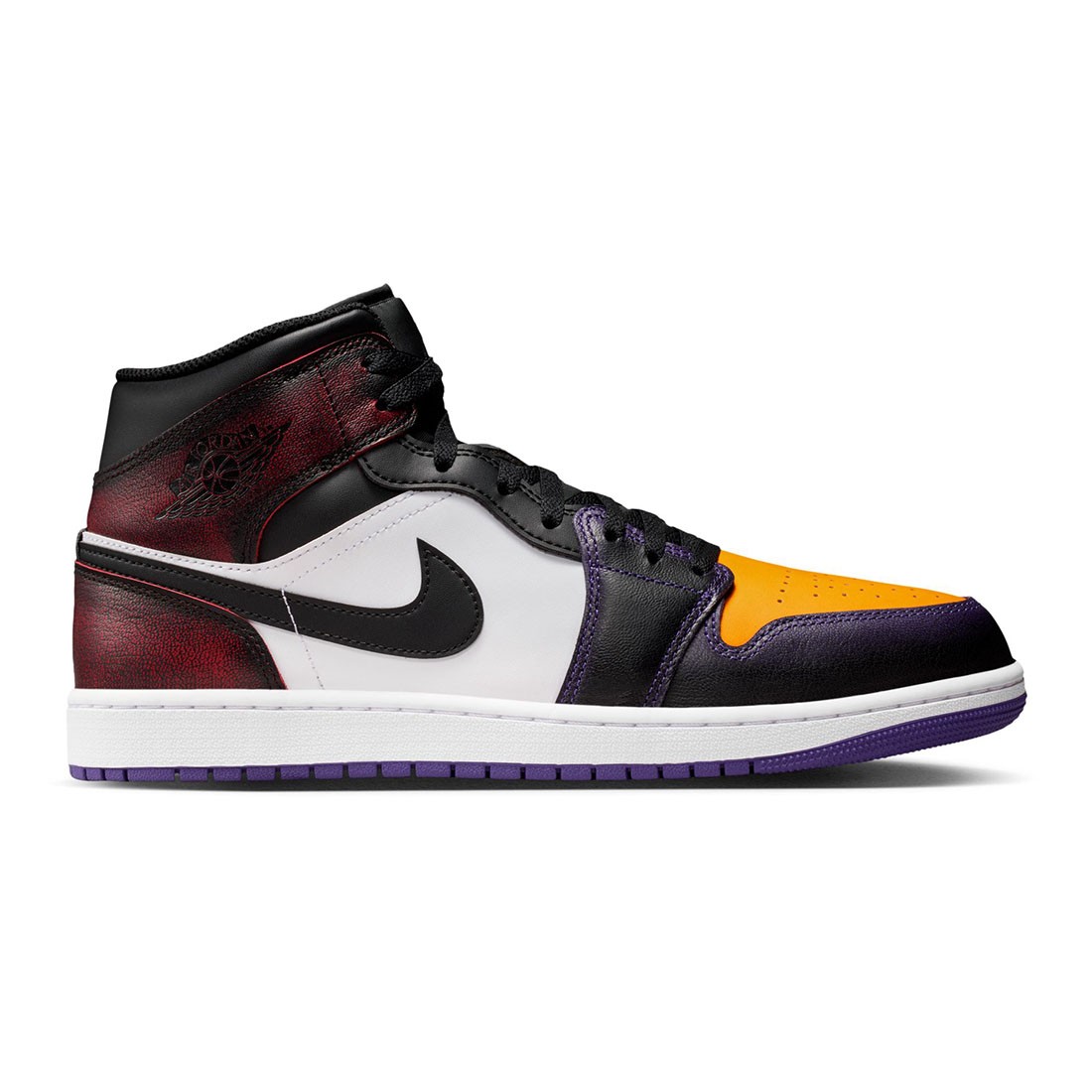 Air Jordan 1 Mid SE Men (true red / black-white-court purple)
